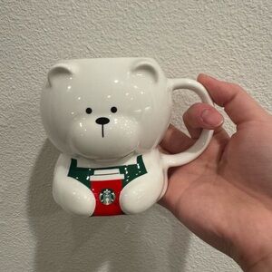 Starbucks 2025 Holiday Christmas Bearista Bear Mug Exclusive Limited Edition